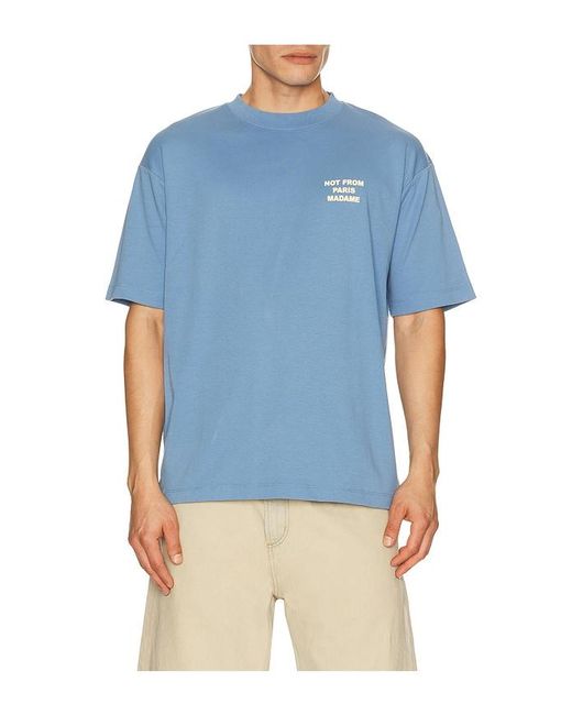 Drole de Monsieur Blue Le T-Shirt Slogan for men