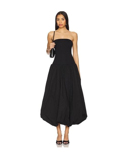 Lovers + Friends Black Erin Maxi Dress