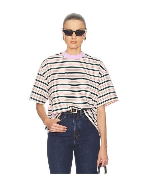 Helsa Blue The Boxy Tee