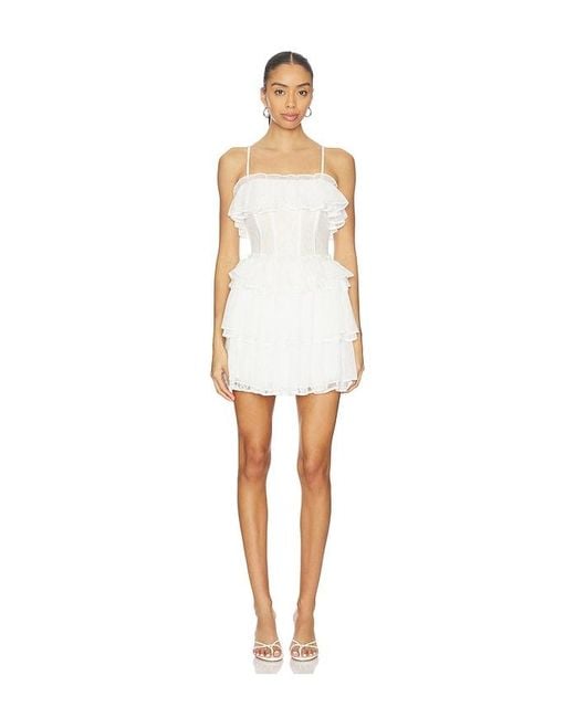 Elliatt White Evelin Mini Dress
