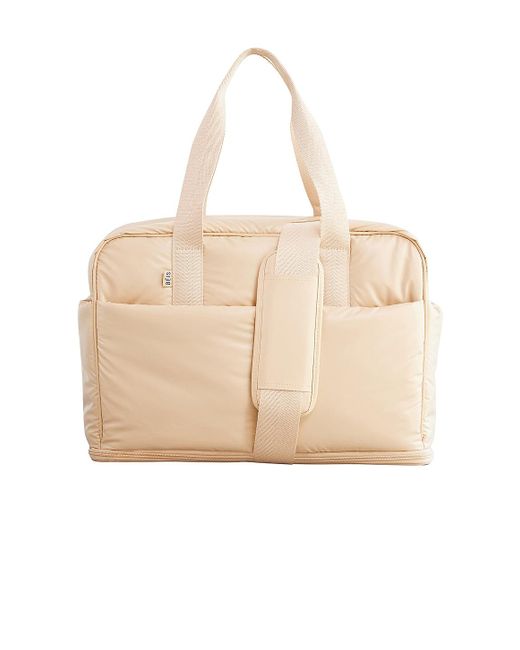 BEIS Natural The Expandable Puffy Duffle