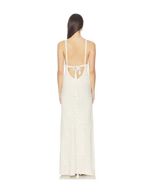ROAME. White Isadora Maxi Dress