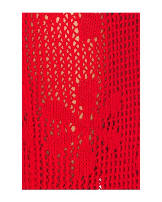 Asta Resort Red X Revolve Emma Tricot Dress