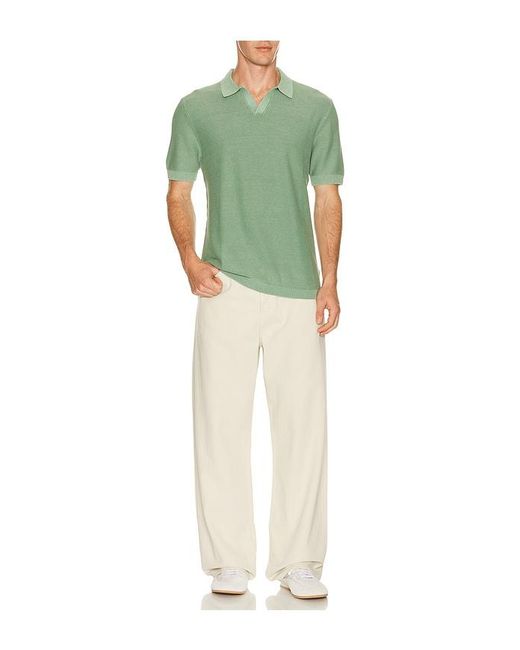 Rails Green Baker Polo for men