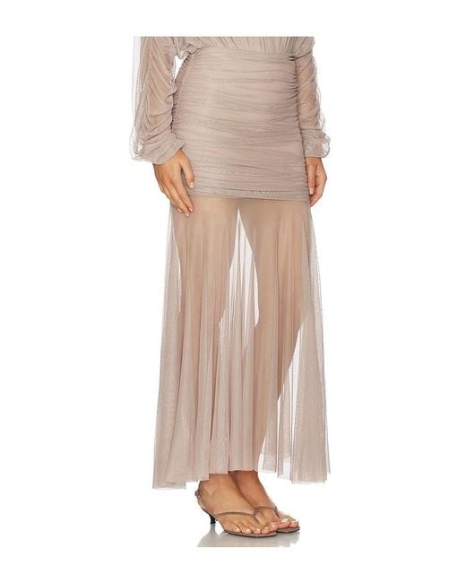NonChalant Label Natural Luca Skirt