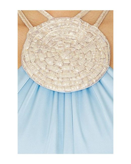 Maylé Vásquez Blue Solara Dress