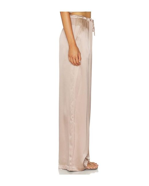 SABLYN Natural Silk Gemma Pull On Straight Leg Pant