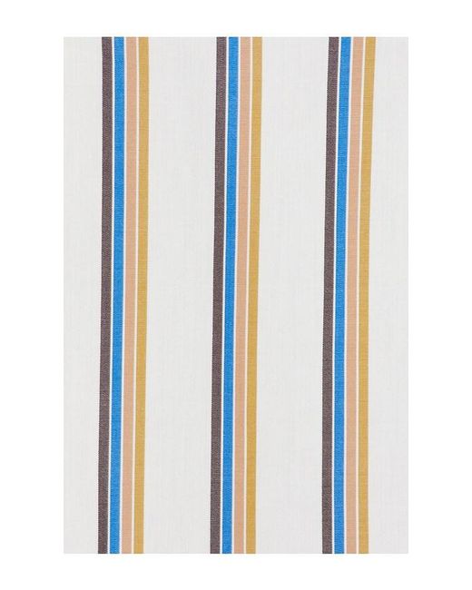 Leset White Yoshi Stripe Classic Button Down