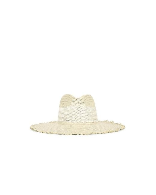 Nikki Beach White St. Tropez Fedora Hat