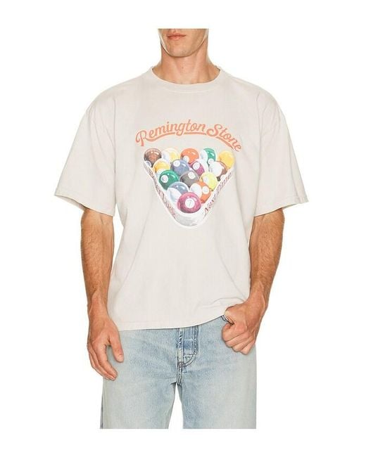 Remington Stone White Billiards 2 Tee for men