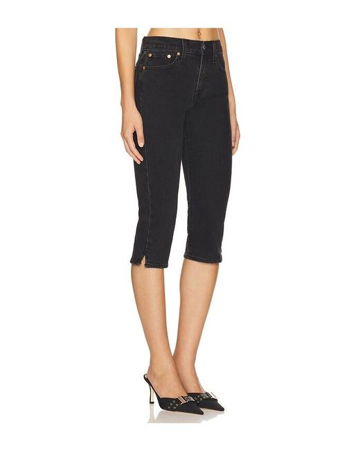 Levi's Wedgie カプリ Black