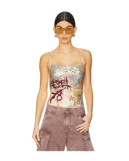 DIESEL Pink Assa Bodysuit