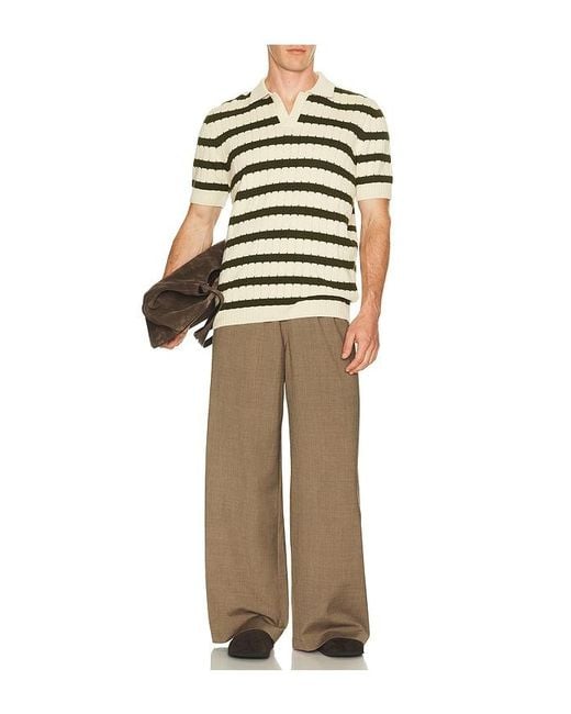 Percival Multicolor Stine Knitted Polo for men