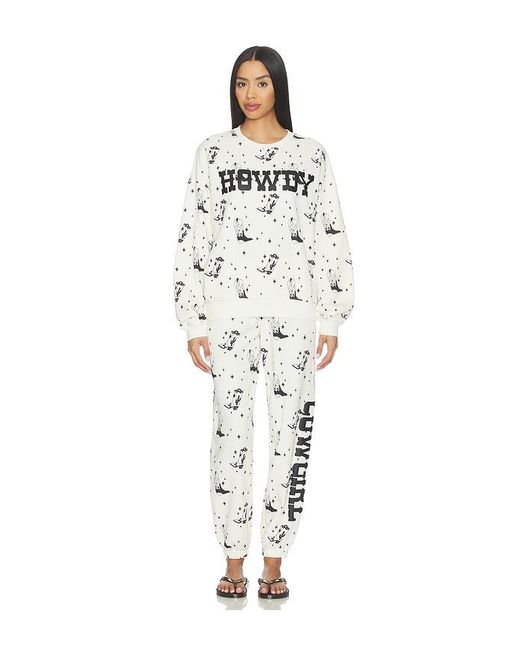 Beach Riot White Oversize-Pullover Devyn