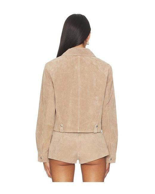 Blank NYC Natural Cropped Jacket
