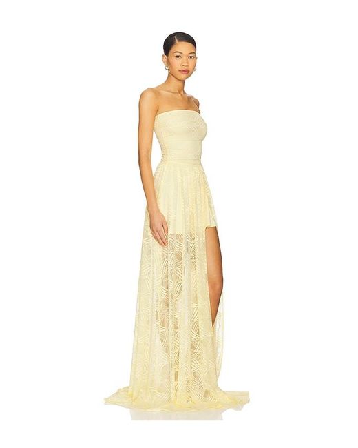 OW Collection Metallic X Revolve Cleo Maxi Dress