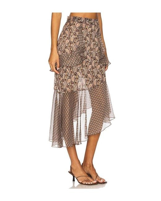 MISA Los Angles Natural Rakal Skirt