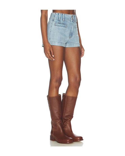 Show Me Your Mumu Blue Pacifica Shorts