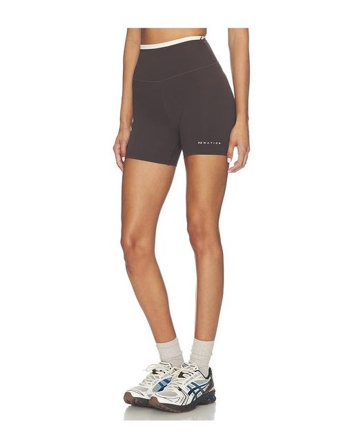 P.E Nation Blue Stellar 5 Inch Biker Short