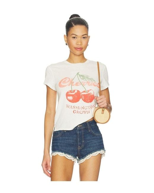 Free People Blue Nova Tee Graphic