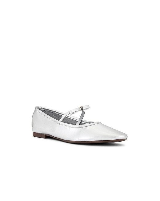 Zapato plano nancy SCHUTZ SHOES de color White
