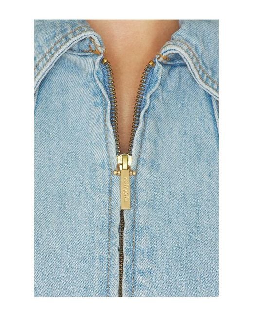 Cult Gaia Blue Jill Sweater Top