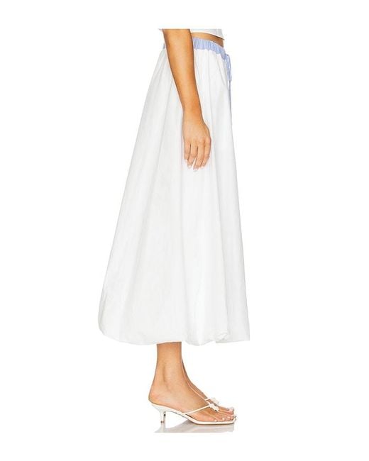 Nia White Victoria Skirt