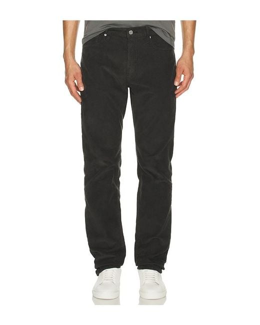 FRAME Black L'Homme Slim Corduroy Pant for men