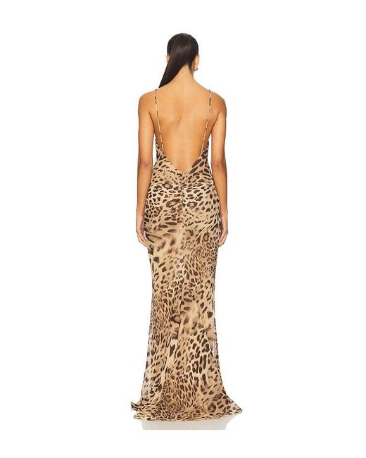 ANDAMANE Natural Ninfea Slip Dress