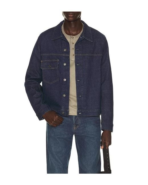 Citizens of Humanity Blue Box Denim Jacket for men