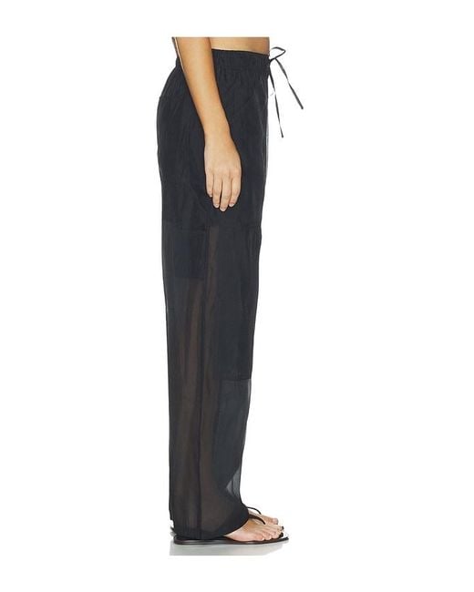 Rag & Bone Black Atlas Organza Pant