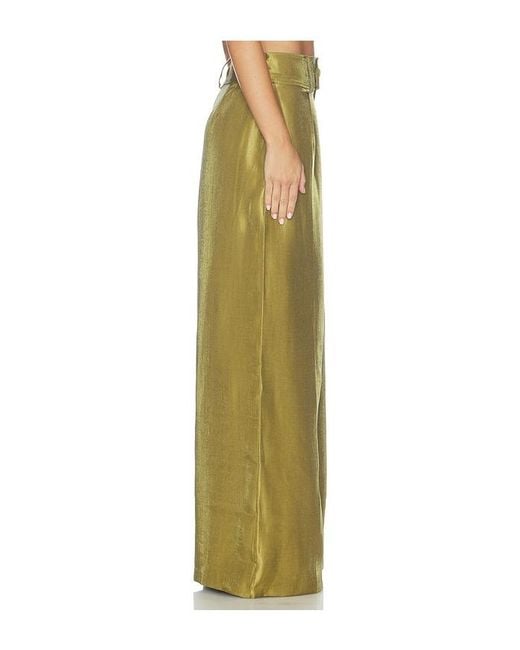 Amanda Uprichard Green Noho Pants