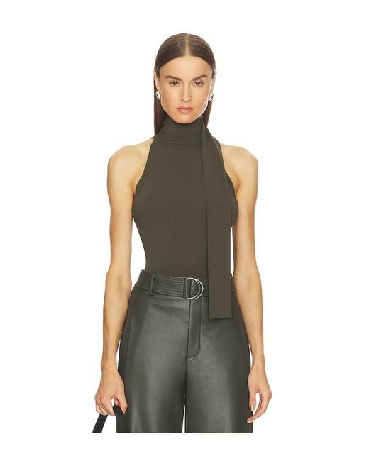 LAPOINTE Multicolor Viscose Halter Top