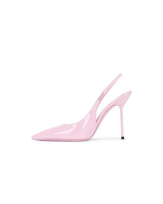 Paris Texas Pink Lidia Slingback Heel