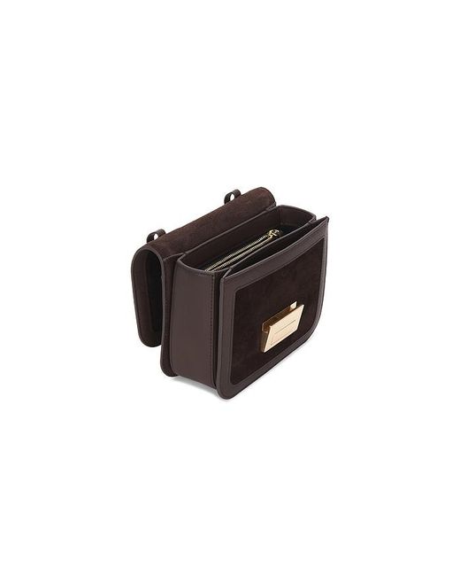 Loeffler Randall Black Desi Crossbody With Lock Hardware Bag
