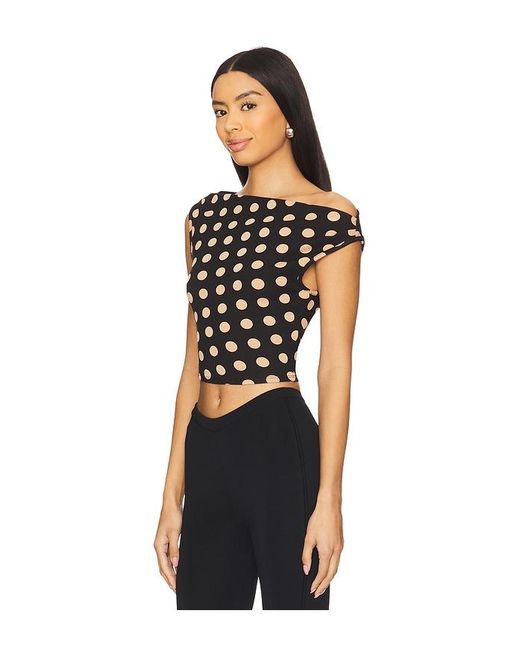 AFRM Black Eliza Top