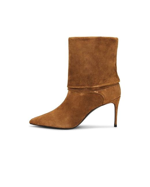 Black Suede Studio Brown Simone 80 Boot