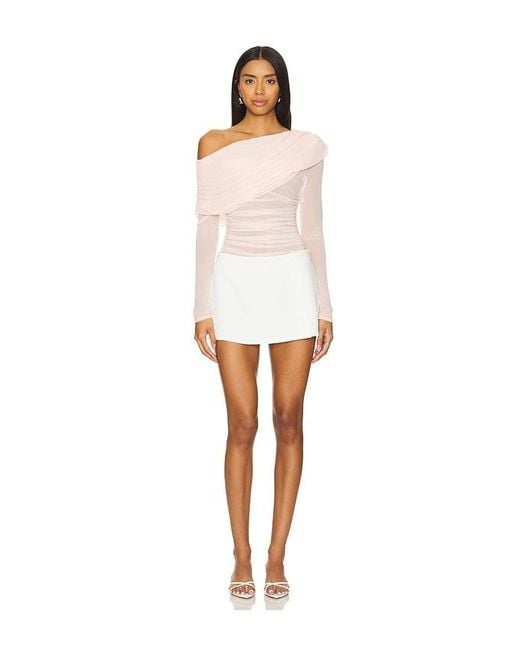 Lovers + Friends White Kylee Top