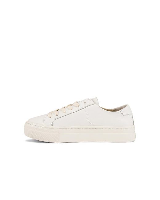 soludos ibiza platform sneaker white