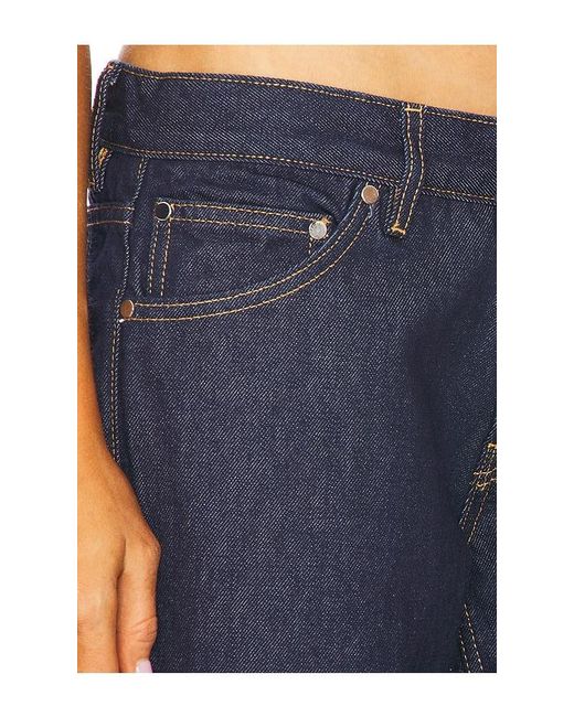 EB DENIM Blue Low Rise Baggy Jeans