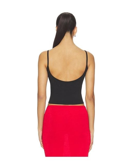 RAT BOI Red Scoop Back Crop Cami Top