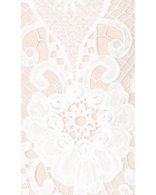 Robe Courte Brianna En. Taille Also En Xxs, Xs, S, M, Xl superdown en coloris White