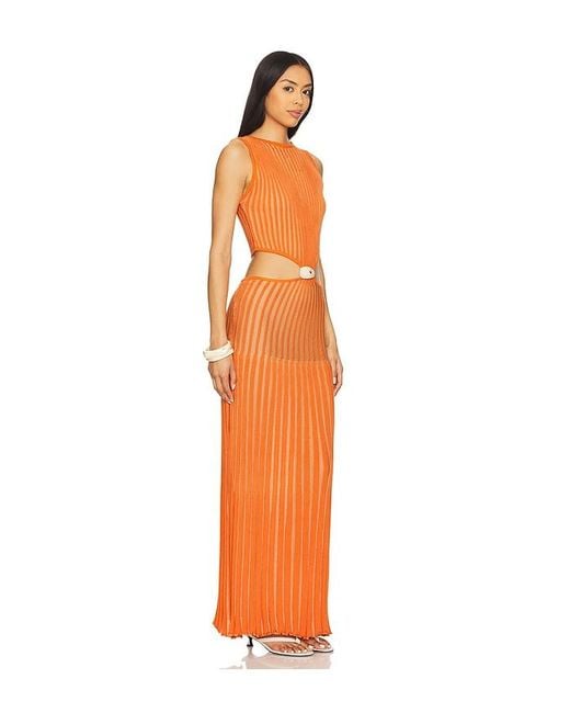 Baobab Orange Blade Maxi Dress