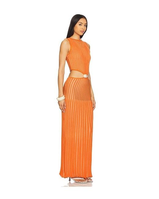 Baobab Orange Blade Maxi Dress