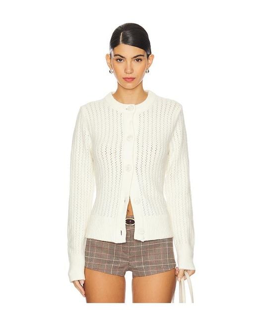 Steve Madden White Cardigan Illiana