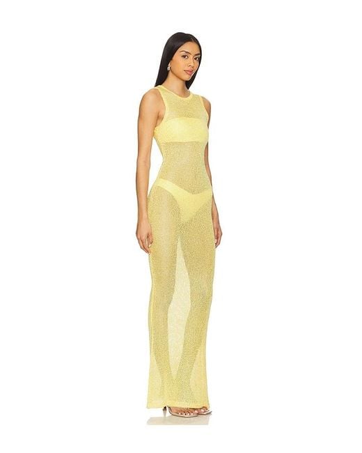 superdown Metallic Alix Maxi Dress