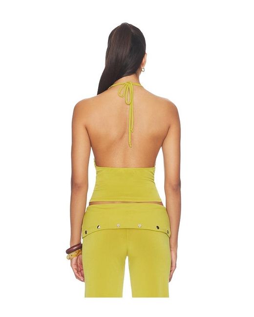 Bella Venice Yellow The Elsa Top