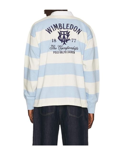 Polo Ralph Lauren White Wimbledon Polo for men