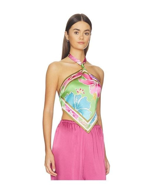 retroféte Pink Jamie Top