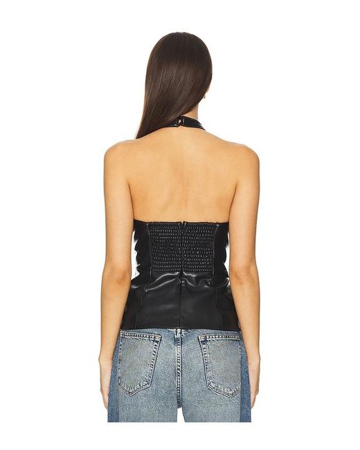 Astr Black Yaritza Top